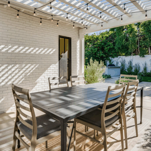 Culver City backyard patio build