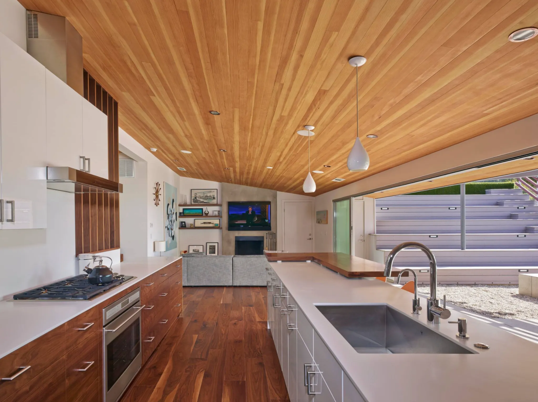 open kitchen concept Malibu