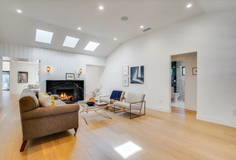 living area ML home remodel project